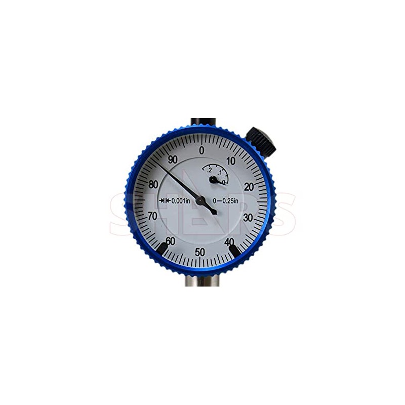 Shars 0.25" Dial Indicator, 0.001" Graduation AGD1 303-3157 P]