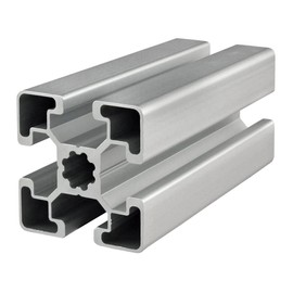 8020, 45-4545-Lite, 45 Series 45mm x 45mm 45x45 T-Slotted Aluminum Extrusion DIY Extruded Linear Slot Bar Rail Metric 80/20 (1, Clear Anodize, 915mm Long)