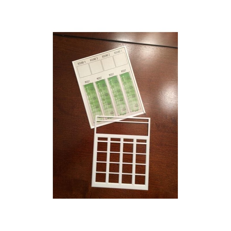 Wingspan End of Round Goals Frame