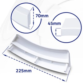 00644221 644221 Dryer Door Handles for Bosch Dryer Handle White Suitable for Siemens Dryers and Other Models MONTERAL
