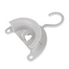 CPAP Hose Holder with Hook Hanger and Suction Cup White