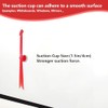 Large Arrow Spinner, 11.8 in/30 cm, Red Plastic with Suction