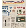US Army Doctrinal Colors Platoon Terrain Model Kit (TMK) with