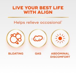 Align Probiotic, Pro Formula, Probiotics for Women and Men, Probiotics for Digestive Health, Men and Womens Probiotic Capsules Help Relieve Occasional