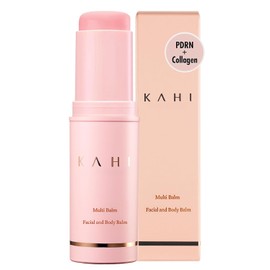 KAHI - Wrinkle Bounce Multi Balm, bálsamo hidratante todo en uno, crema para ojos, crema para el cuello, base de maquillaje y bálsamo hidratante facial en barra, edición Max Usage, 9 ml