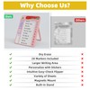 2 Pcs Magnetic Chore Chart for Kids, ADHD Task Tracker