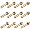 12 PCS M8*60mm Expansion Bolts,Hex Bolt Sleeve,Concrete Anchor (M8*60mm, 12)