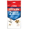 JT Eaton 198 Stick-Em® Mouse & Insect Glue Trap, 2-Pack,