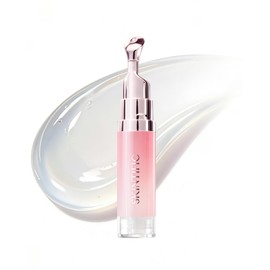 SKINTIFIC Lip Gloss Labial Tinted con Polipéptidos y Escualano  Serum Labial Hidratante con Vitamina C, Brillo Espejo con Tinte Rosa Bebé Modulable,  