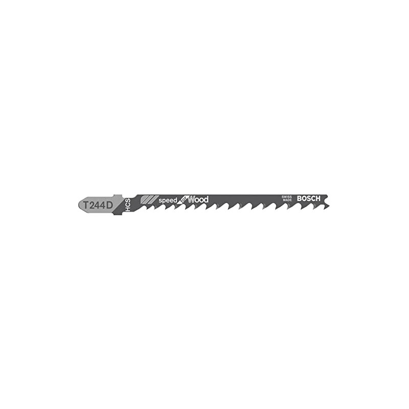 Bosch Professional T 244 D Speed for Wood Jigsaw Blades