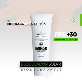 Bloqueador solar corporal protección UVA-UVB Beohemp