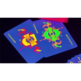 MJM Quad Florescent Playing Cards