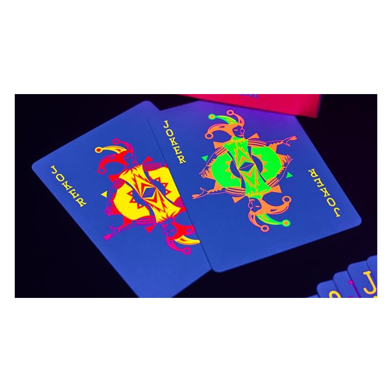 MJM Quad Florescent Playing Cards