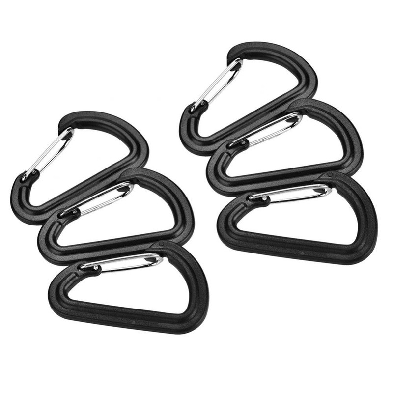 MAGT Carabiner Hooks, Pack of 20 Carabiners Outdoor Key Chain
