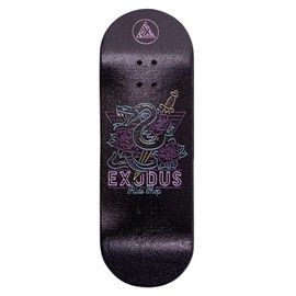 Exodus Fingerboard Deck (Neon Snake, 33mm)
