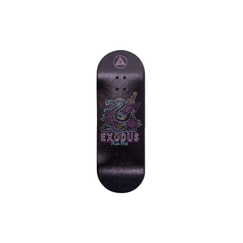 Exodus Fingerboard Deck (Neon Snake, 33mm)