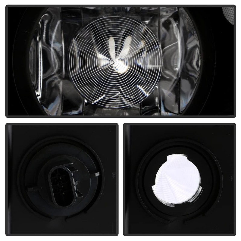 ACANII - For 2008-2014 Dodge Challenger SE|R/T [Halogen Model] Black