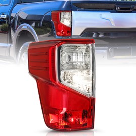 TUSDAR Tail Light Assembly Compatible with 2017-2023 Nissan Titan/2016-2023 Titan XD Taillights Rear Taillamp Brake Light Driver Left Side Bulbs Included