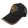 RISEWAY Fishing Mesh Cap, Black