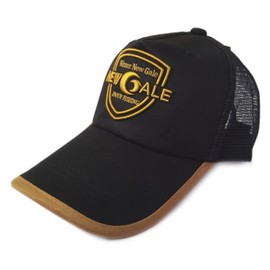 RISEWAY Fishing Mesh Cap, Black