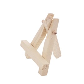 Daio Seisakusho Mini Easel, Tabletop Easel, Stand, Mini Easel, Wooden, Mini Tripod Easel, Folding, Photo Display, Paintings, 2.0 x 2.8 inches (50 x 70 mm), Natural 1 Piece