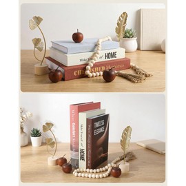 MJQOB Decorative Books for Home Decor & Fake Books for Coffee Table Decor, Complete Aesthetic Set with 3 Faux Books for Decoration & Accents for Neutral Living Room Decoration & Bookshelf Decor