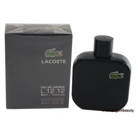 Lacoste Eau De Lacoste Noir 3.3oz/100ml Edt Spray For Men By Lacoste New In Box