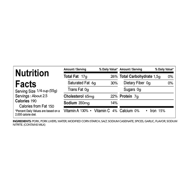 Henaff French Imported Pork Pates 2 Packs (Pork Liver Pate)