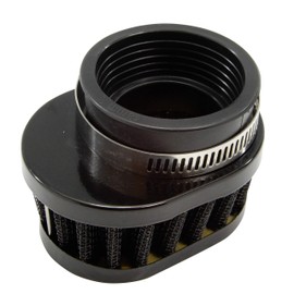 Ager 48mm Oval Power Filter Short Black 4-pack