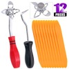 Swpeet 12Pcs Windshield and Glass Repair Tools Kit, Including 48600