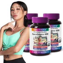 Zantigen 600, a diet product that reduces body fat, 3 bottles for a total of 3 months / 체지방 잡는 다이어트 잔티젠 600 3병 총3개월분