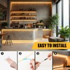 COB LED Strip 5 m, Warm White with RF Remote
