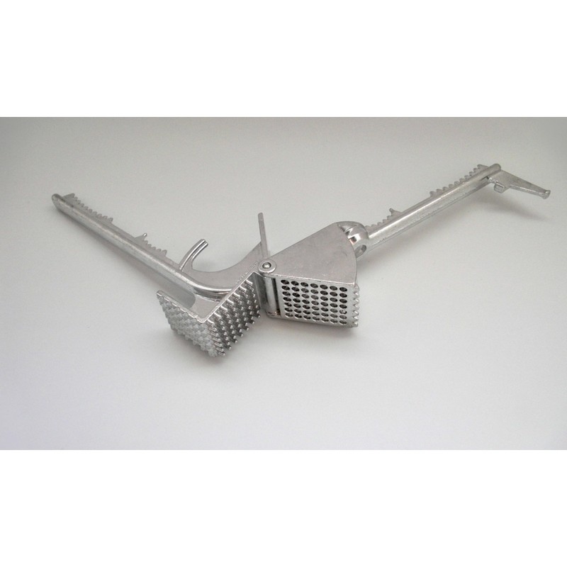 Tredoni Große Knoblauch Presse Fleischwolf Brecher Stampfer, Olive Pitter Entkerner