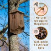 VIREESR Wooden Castle Bat Houses for Outdoors, Bat Boxes for