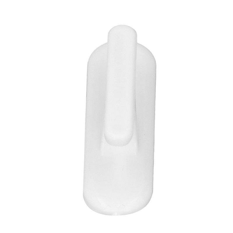 8Pcs Wall Self Adhesive Curtain Hooks White Reusable Plastic Curtain