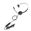 Sanpyl Auriculares con Micrófono, Auriculares con Cable de Negocios Auriculares