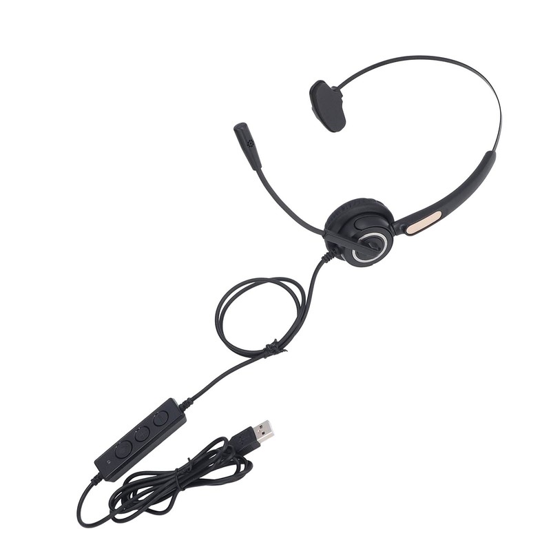 Sanpyl Auriculares con Micrófono, Auriculares con Cable de Negocios Auriculares