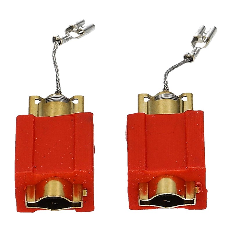 2x Motor Carbon Brushes 4.8 mm AMP Washing Machine Washer
