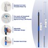 Hammrit 12FT Telescopic Extension Pole | 3-12FT Adjustable Aluminum Paint
