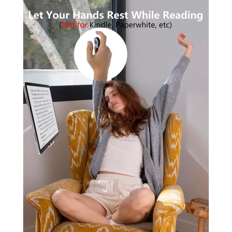 GUVOHUT Air Mouse Bluetooth Presenter with Touchpad for PC/iOS/Android, Rechargeable