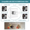 Replacement for Delta 1300/1400 & 13/14 Series Square Shower Trim