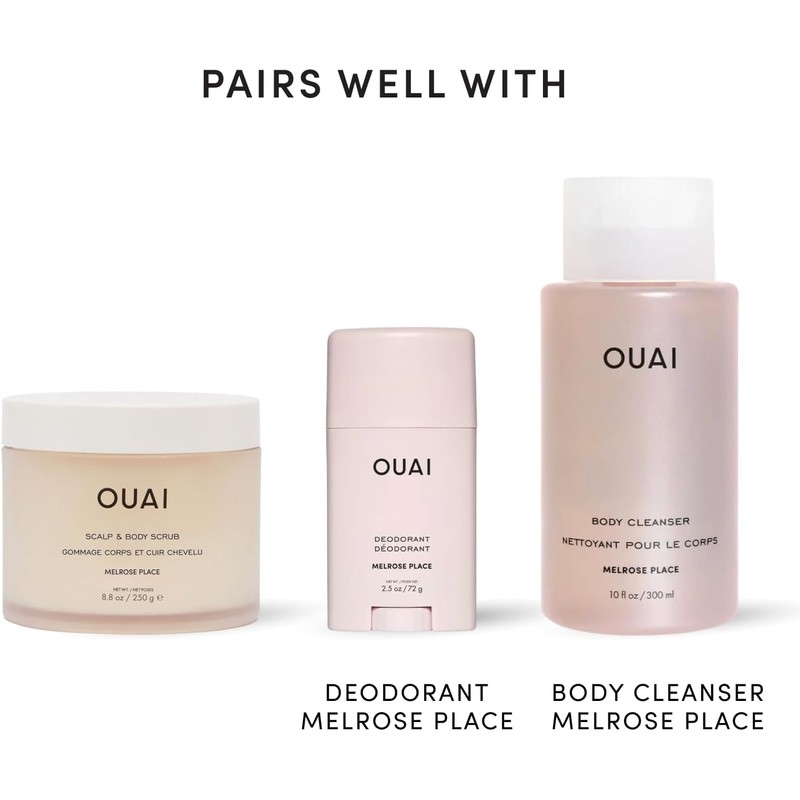 OUAI Scrub Exfoliante para Cuerpo y Cuero Cabelludo con Aroma