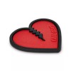 Crab Grab Mega Hearts Stomp Pad for Snowboarding - Red
