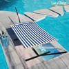 Lazy Daze Hammocks 12FT Quilted Fabric Double Hammock with Spreader