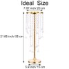 Tall Vases Wedding Centerpieces for Tables - 21.7" Gold Flower
