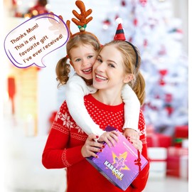 YLL Mini Karaoke Machine for Kids Adults, Portable Bluetooth Speaker with 2 Wireless Microphones,Toys Birthday Gifts for Girls Ages 4, 5, 6, 7, 8, 9, 10, 11, 12+ Years Old Toddler Teens (Purple)