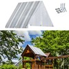 Swing Set Canopy Striped Heavy Duty Waterproof Swing Set Replacement