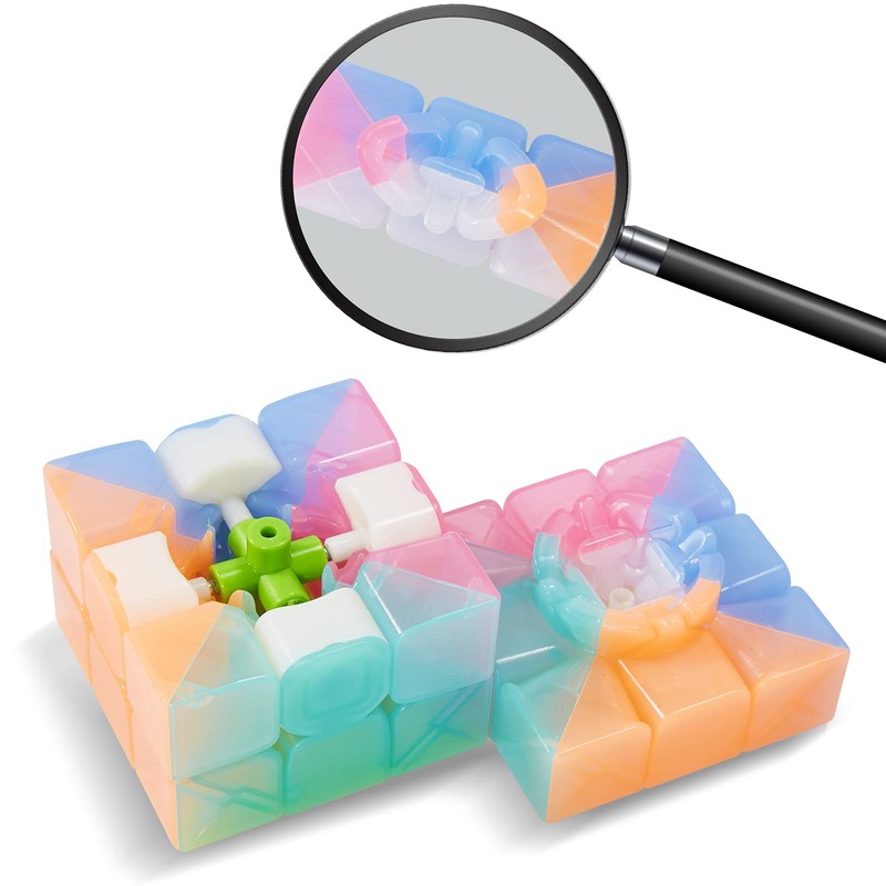 ROXENDA 3X3 Rubik's Cube 3X3X3 Speed Cube, Faster Than the