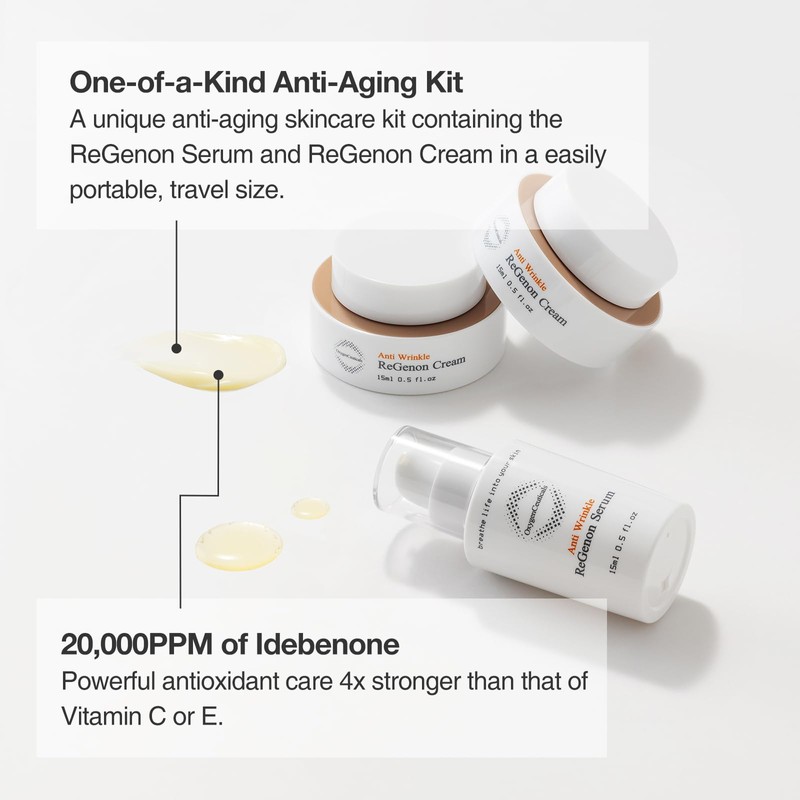 OxygenCeuticals ReGenon Starter Kit – 2-Step Anti-Aging System with Antioxidant