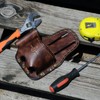 TOURBON Tape Measure Pouch for Thick Tapes, Belt Holder, Tool